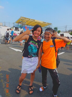 「FOREVER 21（フォーエバー トゥエンティーワン）のアイテム（チョーカー）」を使った、⛓nanaaaa⛓さん（レディース・152cm）の秋コーディネート