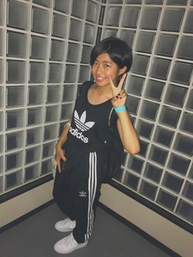 「SPINNS(スピンズ)のアイテム(ヘアバンド)」を使った、⛓nanaaaa⛓さん(レディース・152cm)の秋コーディネート