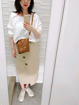 mhさん（レディース・155cm）の夏コーディネート