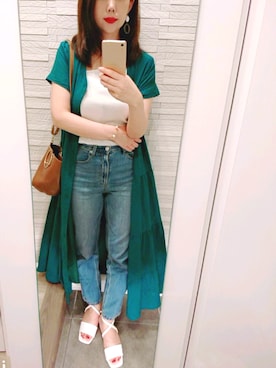 mhさん（レディース・155cm）の夏コーディネート