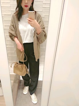 mhさん（レディース・155cm）の秋コーディネート