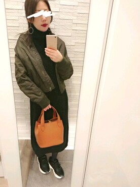 mhさん（レディース・155cm）の秋コーディネート