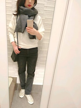 mhさん(レディース・155cm)の冬コーディネート