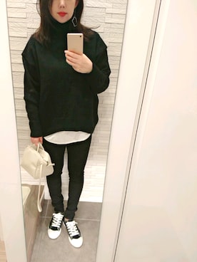 mhさん(レディース・155cm)の冬コーディネート