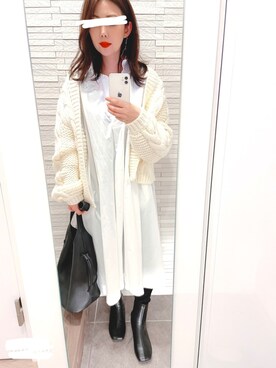 mhさん（レディース・155cm）の冬コーディネート