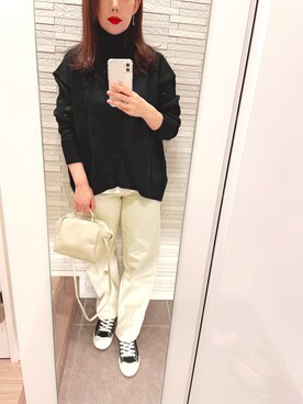 mhさん(レディース・155cm)の冬コーディネート