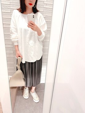 mhさん（レディース・155cm）の春コーディネート