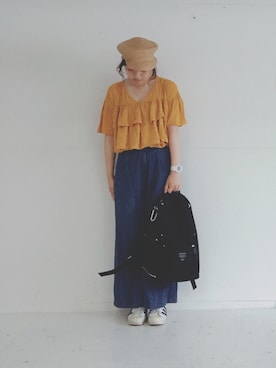 rioさん(レディース・160cm)の夏コーディネート