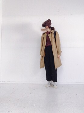 rioさん（レディース・160cm）の冬コーディネート