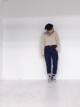 rioさん（レディース・160cm）の冬コーディネート