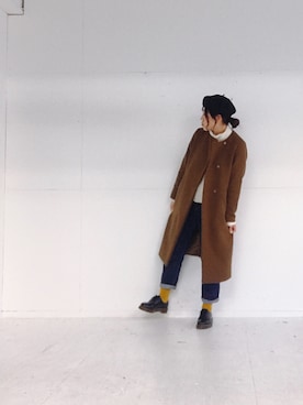 rioさん（レディース・160cm）の冬コーディネート