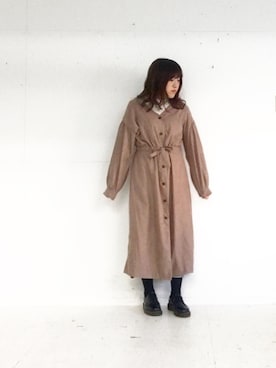 rioさん（レディース・160cm）の冬コーディネート