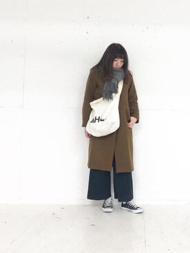 rioさん（レディース・160cm）の冬コーディネート