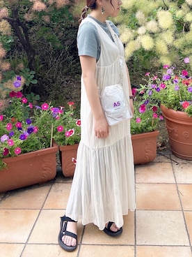 rioさん(レディース・160cm)の夏コーディネート