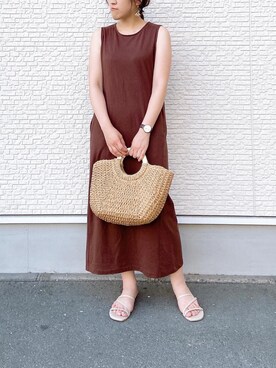 rioさん(レディース・160cm)の夏コーディネート