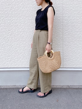 rioさん(レディース・160cm)の夏コーディネート