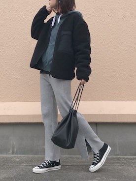 norinoriyさん（レディース・157cm）の冬コーディネート