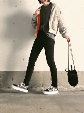 norinoriyさん（レディース・157cm）の冬コーディネート