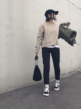 norinoriyさん（レディース・157cm）の冬コーディネート