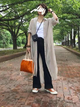 norinoriyさん（レディース・157cm）の夏コーディネート