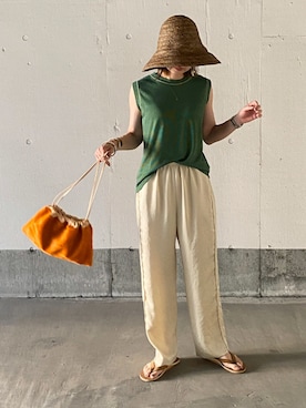 norinoriyさん（レディース・157cm）の夏コーディネート