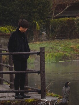 「由布院」｜hiroyouさん（メンズ・170cm）の春コーディネート