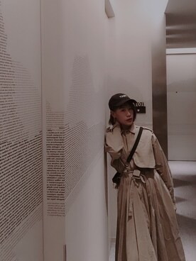 「sheのアイテム」を使った、Sandra  Hipさん（レディース・157cm）の冬コーディネート