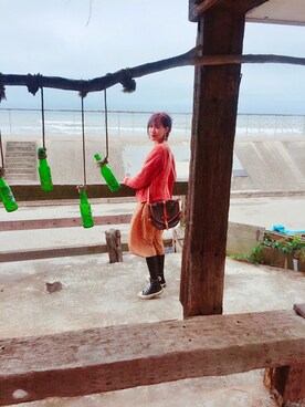 「sheのアイテム」を使った、Sandra  Hipさん（レディース・157cm）の冬コーディネート