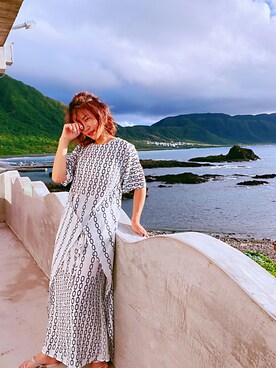 「Mos（モス）のアイテム」を使った、Sandra  Hipさん（レディース・157cm）の秋コーディネート