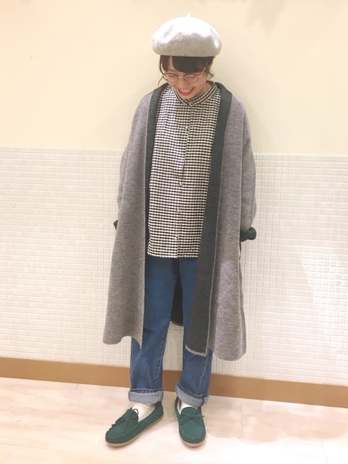 む ら ま つ Sm2 Keittio ららぽーと磐田 Samansa Mos2のモカシン デッキシューズを使ったコーディネート Wear