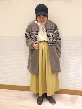 む ら ま つさん（レディース・148cm）の冬コーディネート