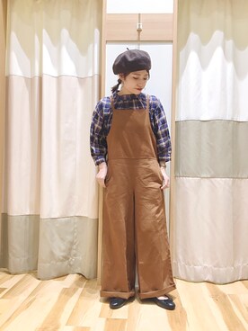 「Samansa Mos2 blue」｜「アイテム（パンプス）」を使った、む ら ま つさん（レディース・148cm）の夏コーディネート