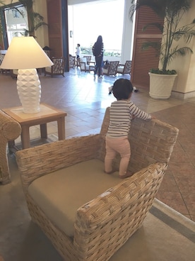 「沖縄旅行」｜「アイテム（その他）」を使った、ema🐻さん（キッズ・80cm）の冬コーディネート
