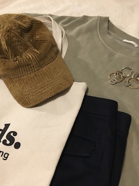 「Afends（アフェンズ）のアイテム（バッグ）」を使った、ASAKOさん（レディース・167cm）の春コーディネート