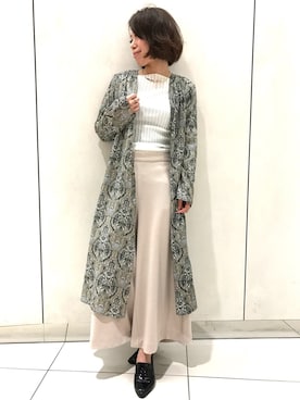 「DOLLUPOOPS（ドールアップウップス）のアイテム」を使った、WASH/sizukaさん（レディース・153cm）の冬コーディネート