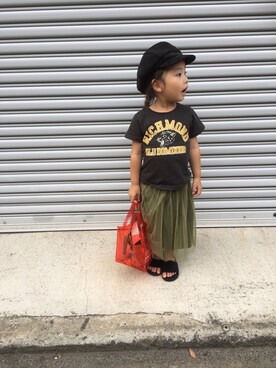 koyukiさん（キッズ・100cm）の夏コーディネート