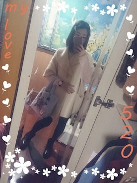 「osewaya」｜「アイテム（ジャケット/アウター）」を使った、まいにゃん💜さん（レディース・164cm）の冬コーディネート