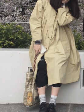 「Kagari Yusuke（カガリユウスケ）のアイテム（PC・スマホグッズ/家電）」を使った、iii.7a.iiiさん（レディース・157cm）の春コーディネート