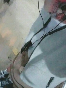 「BUBBLES（バブルス）のアイテム（スウェット）」を使った、うゆさん（レディース・152cm）の冬コーディネート