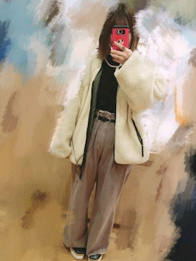 うゆさん（レディース・152cm）の冬コーディネート