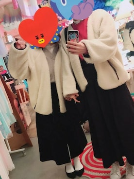 うゆさん（レディース・152cm）の冬コーディネート