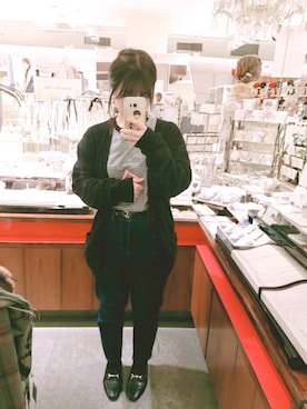 「데일리」｜うゆさん（レディース・152cm）の冬コーディネート