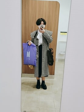 うゆさん（レディース・152cm）の冬コーディネート