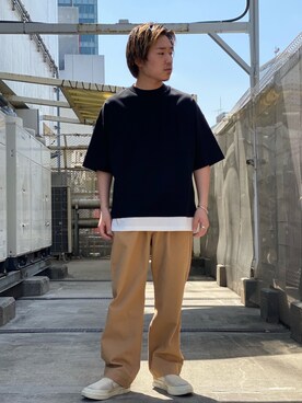 「レイアード」｜Takuyaさん（メンズ・170cm）の春コーディネート