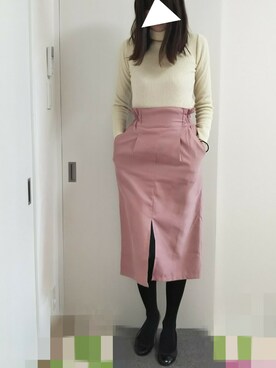 りんごさん（レディース・174cm）の冬コーディネート