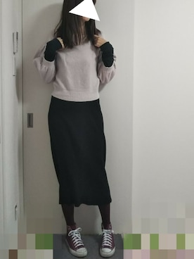 りんごさん（レディース・174cm）の冬コーディネート