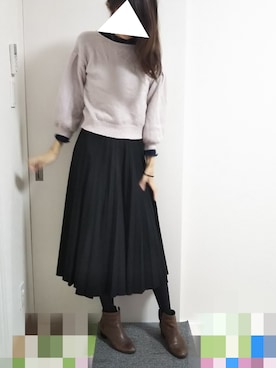 りんごさん（レディース・174cm）の冬コーディネート