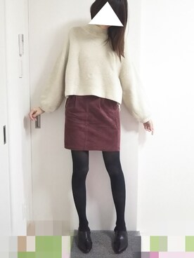 りんごさん（レディース・174cm）の冬コーディネート