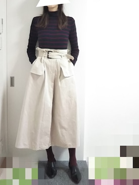 りんごさん（レディース・174cm）の冬コーディネート