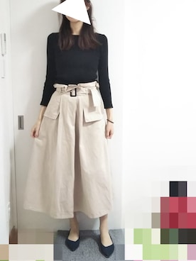 りんごさん（レディース・174cm）の春コーディネート